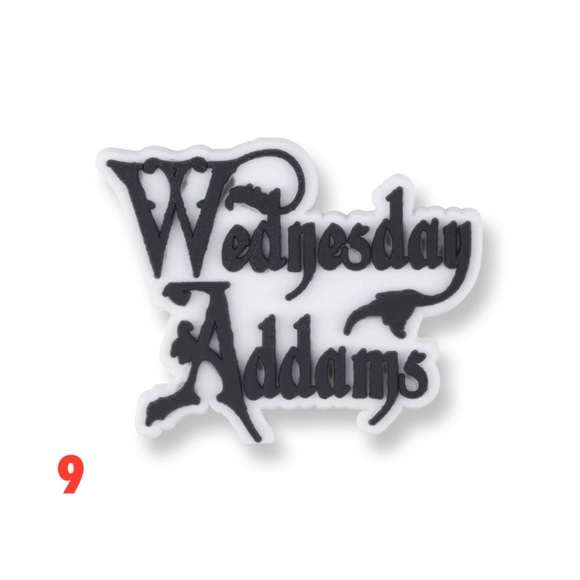 The Addams Family Croc Jibbitz Shoe Charms - Picture 11 of 11